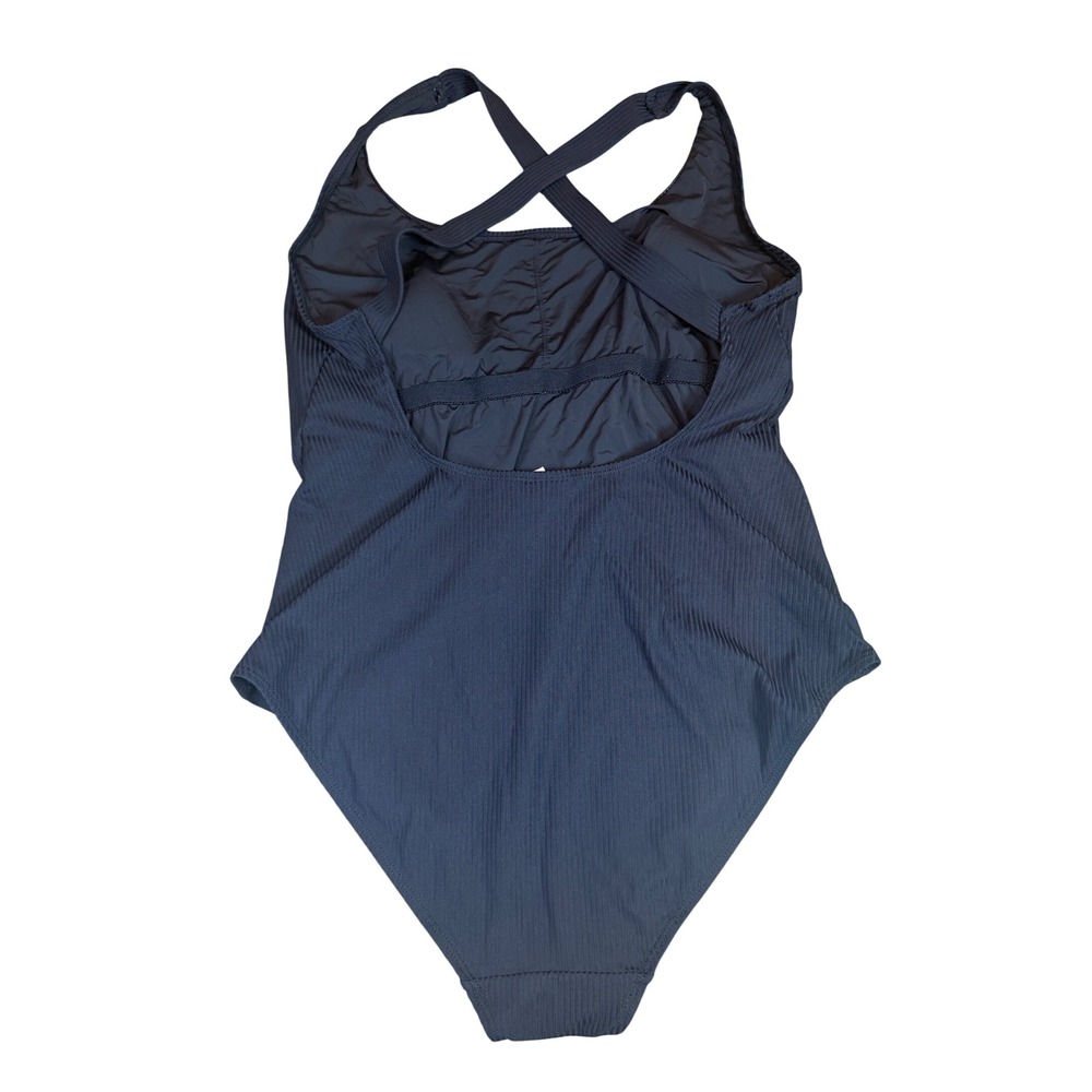 Andie Swim The Tulum One Piece Swimsuit Ribbed Black Size 2X - Picture 4 of 8